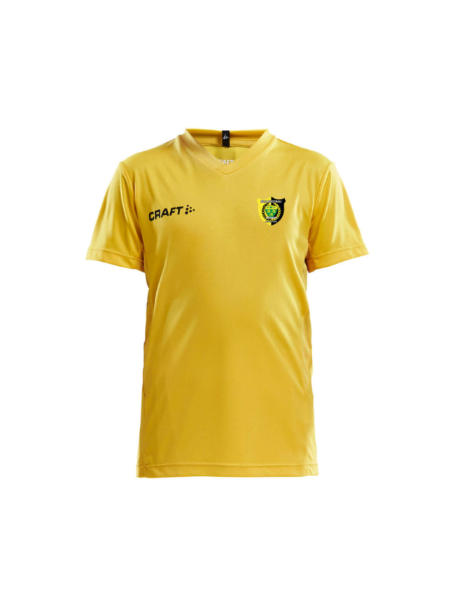 Maillot enfant jaune Craft Squad