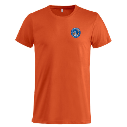 T-Shirt enfant orange Clique Basic