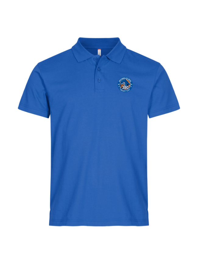 Polo enfant bleu Clique Basic