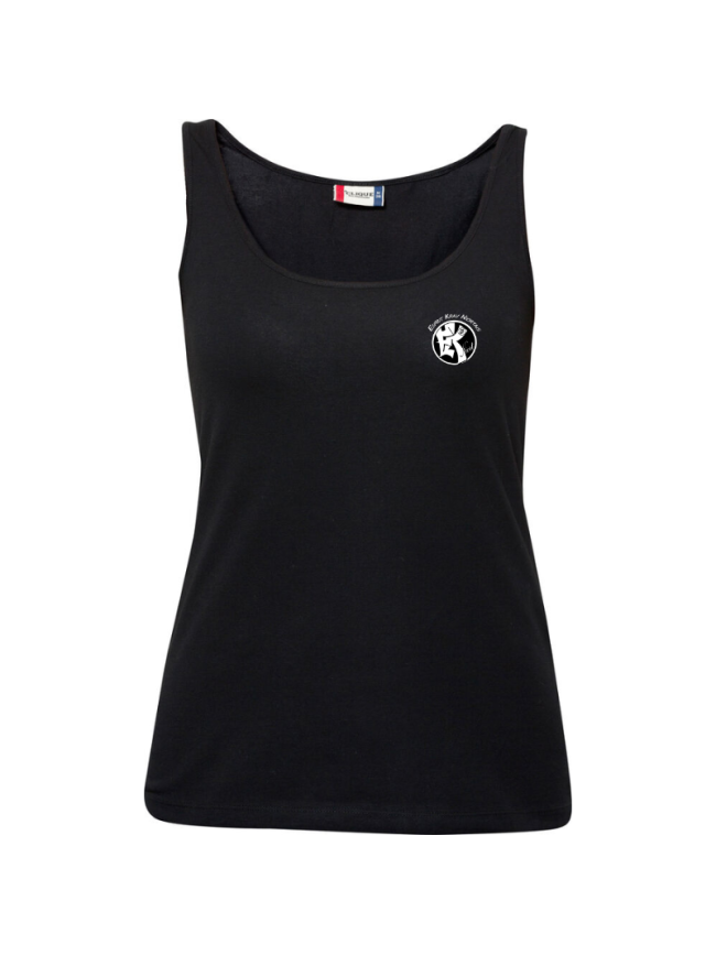 Débardeur femme noir Clique Carolina