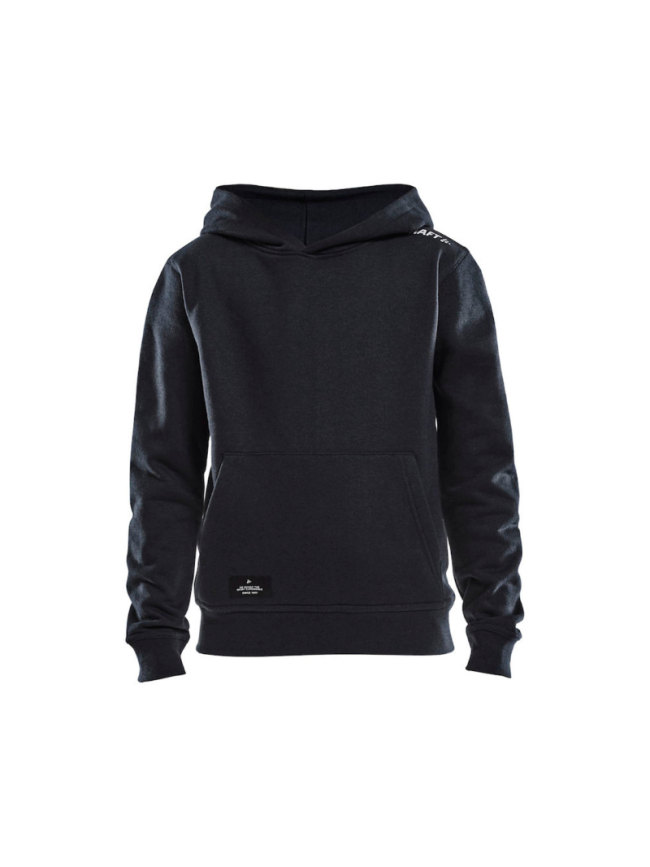 Sweat capuche enfant noir Craft Community