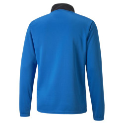 Sweat 1/4 zip adulte bleu Puma Indrise