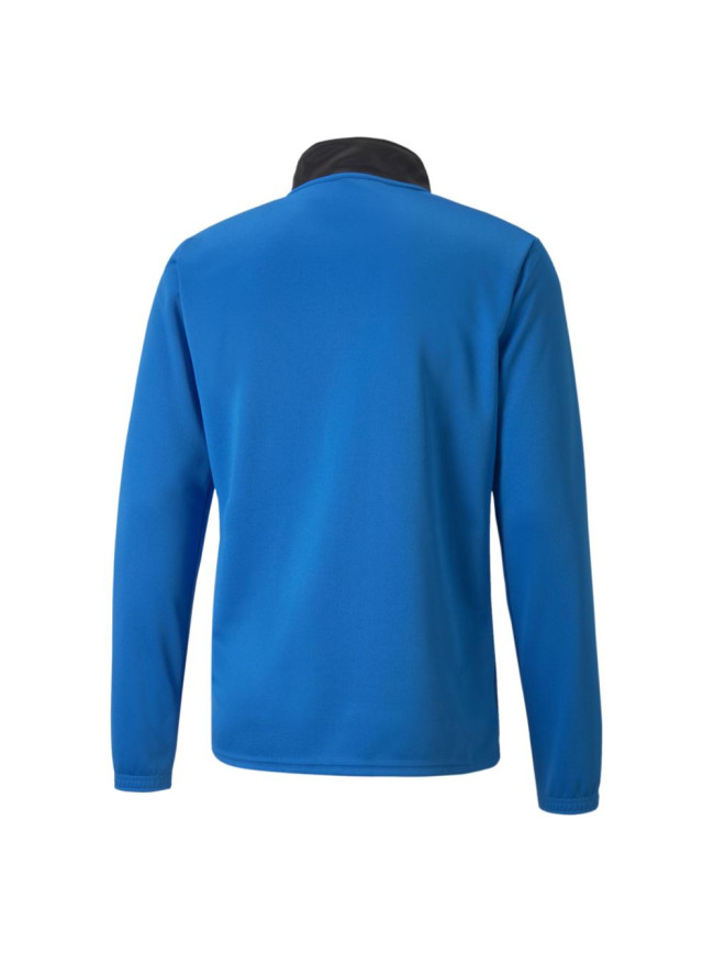 Sweat 1/4 zip adulte bleu Puma Indrise