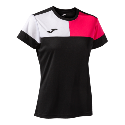 Maillot femme noir rose blanc Joma Crew V