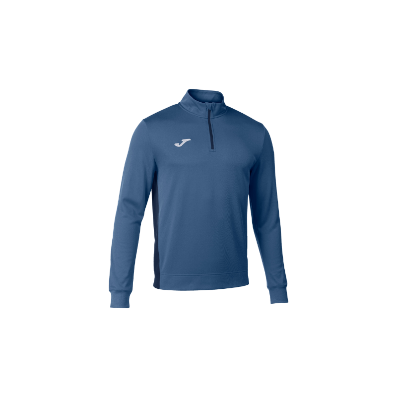 Sweat 1/2 zip enfant bleu Joma Winner II