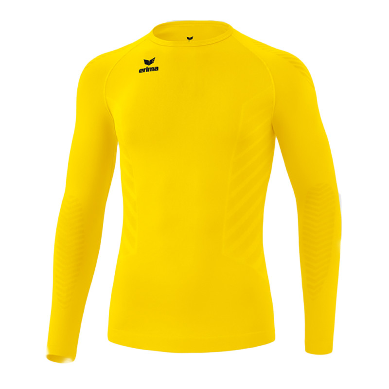 Sous-maillot adulte jaune Erima Longsleeve Athletic