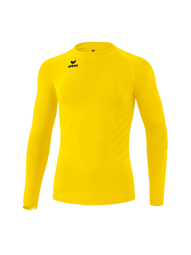 Sous-maillot enfant jaune Erima Longsleeve