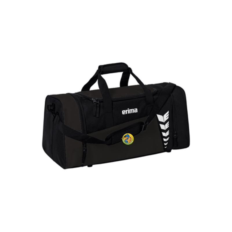 Sac de sport noir Erima Six Wings