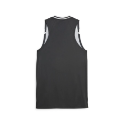 Maillot de basketball adulte noir Puma Hoops