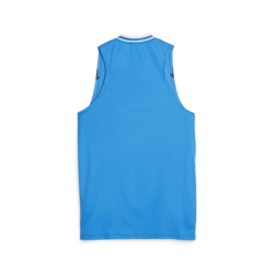 Maillot de basketball adulte bleu Puma Hoops