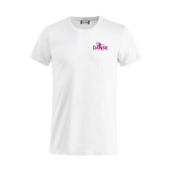 T-Shirt enfant blanc Clique Basic-T