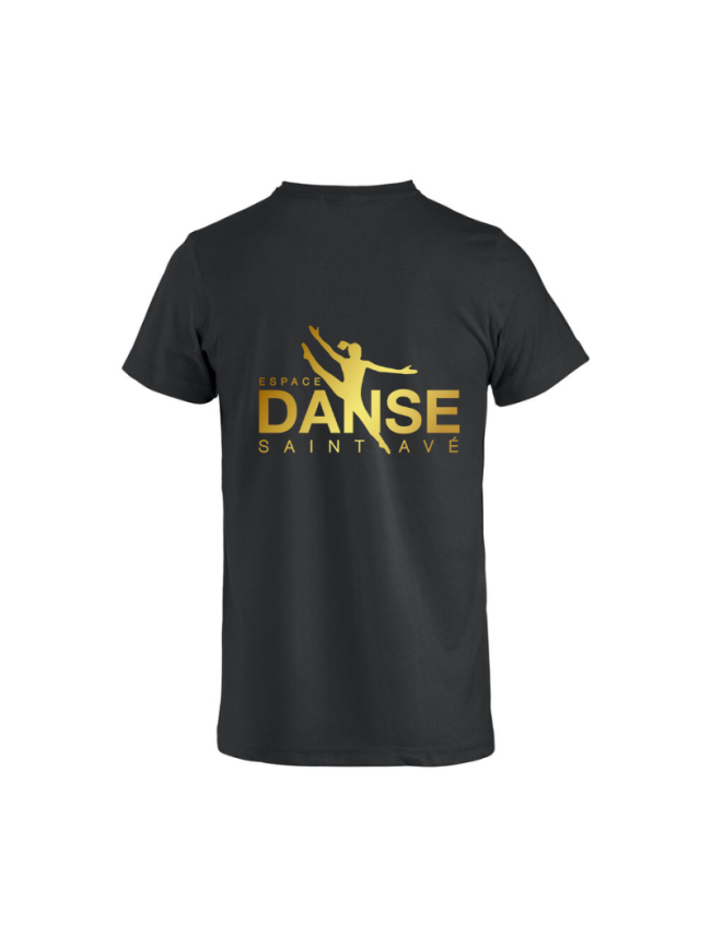 T-Shirt enfant noir Clique Basic 2