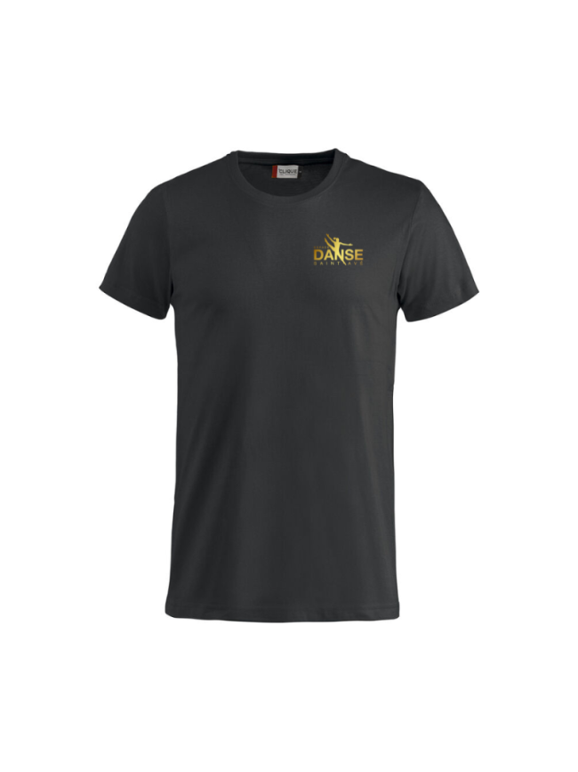T-Shirt adulte noir Clique Basic 2