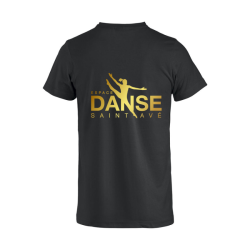 T-Shirt adulte noir Clique Basic 2