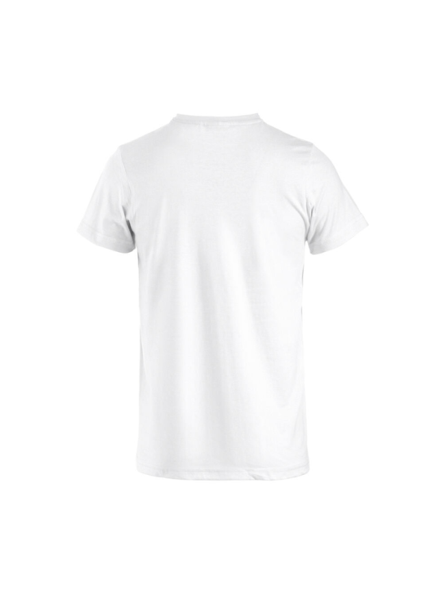 T-Shirt enfant blanc Clique Basic-T