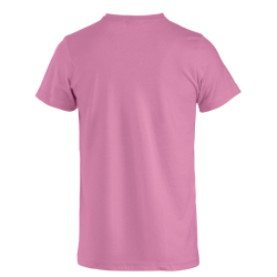 T-Shirt adulte rose vif Clique Basic