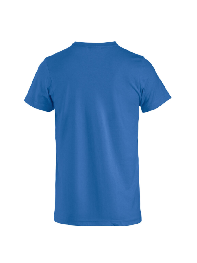 T-Shirt adulte bleu Clique Basic
