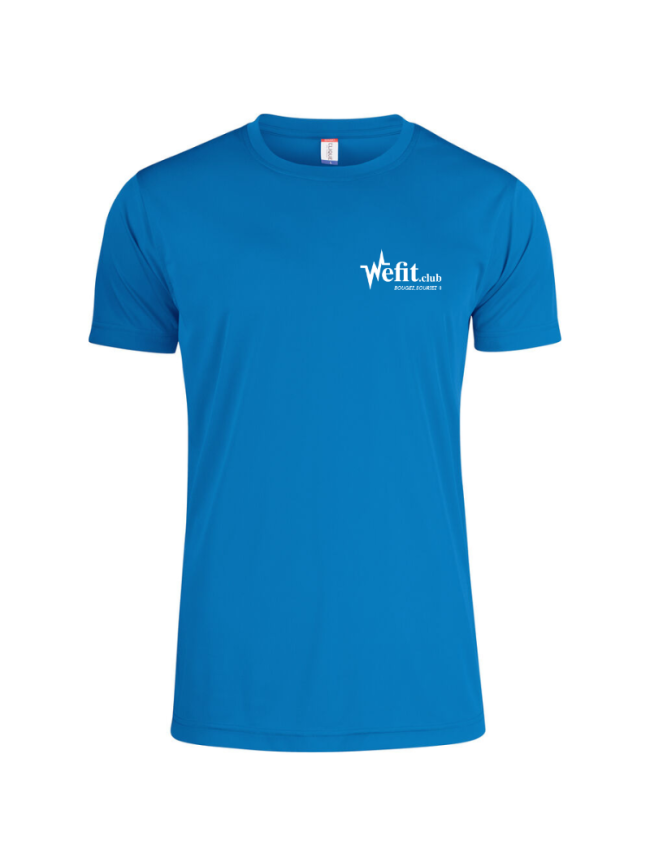 Maillot adulte bleu Clique Active