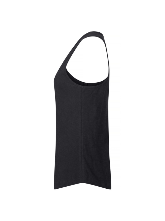 Débardeur femme noir Clique Slub Tanktop