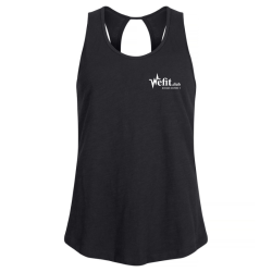 Débardeur femme noir Clique Slub Tanktop