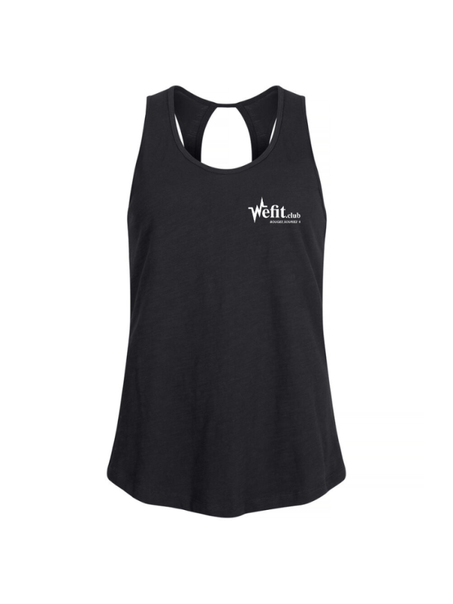 Débardeur femme noir Clique Slub Tanktop