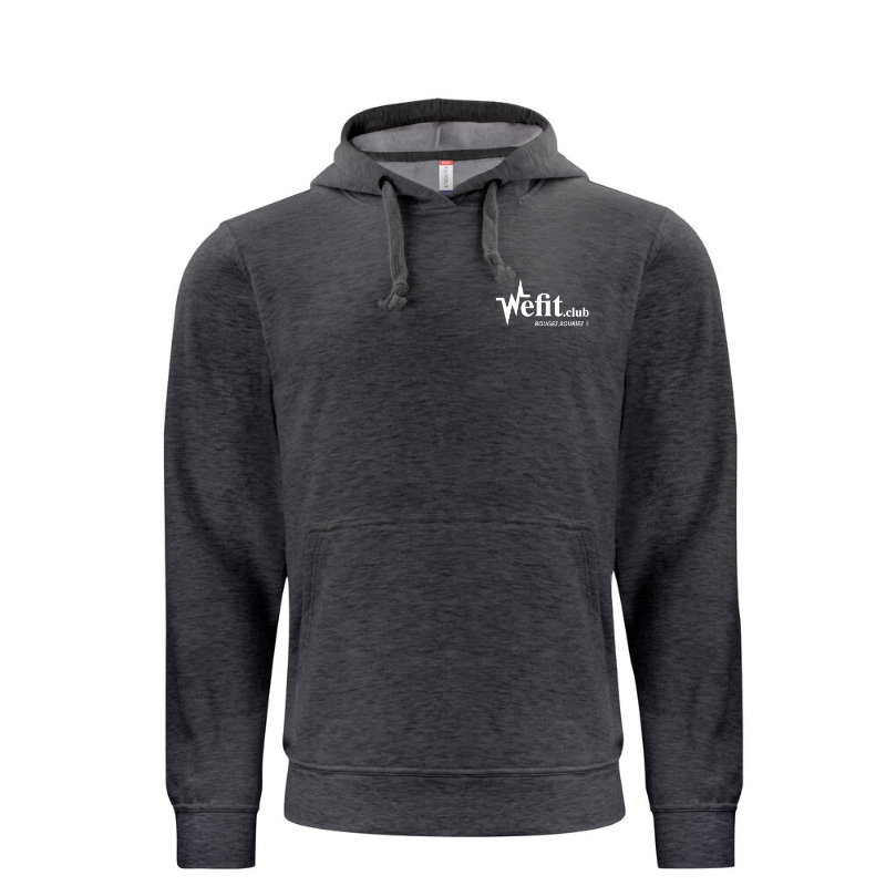 Sweat capuche adulte gris anthracite Clique Basic