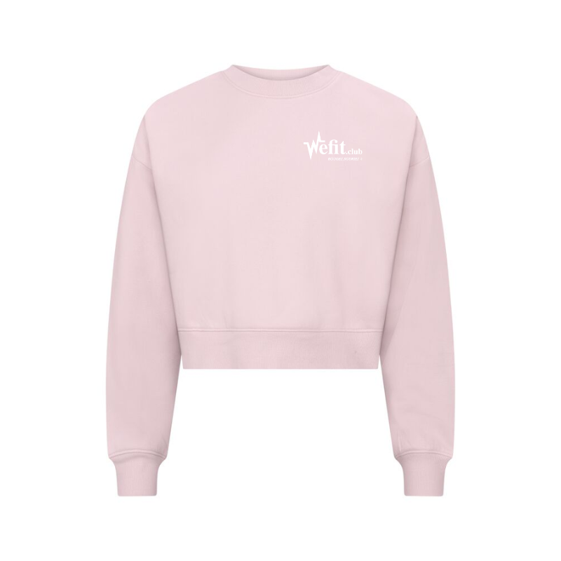 Pull court femme rose Clique Miami Cropped