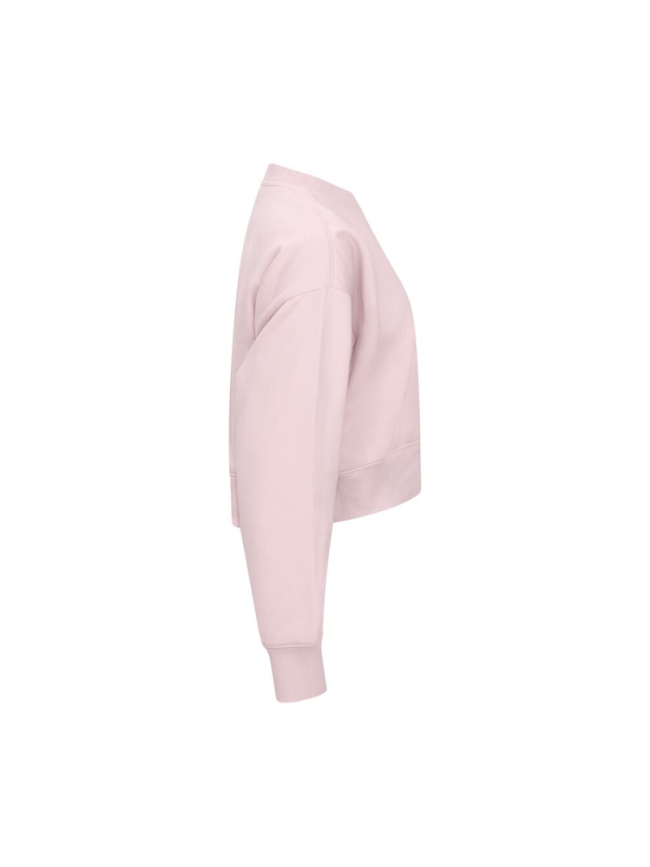 Pull court femme rose Clique Miami Cropped