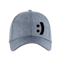 Casquette marine mélangé Clique Mélange Cap