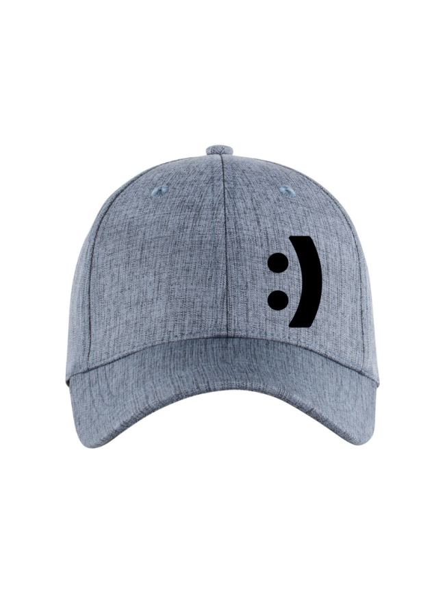 Casquette marine mélangé Clique Mélange Cap