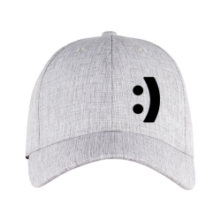 Casquette gris cendré Clique Mélange Cap