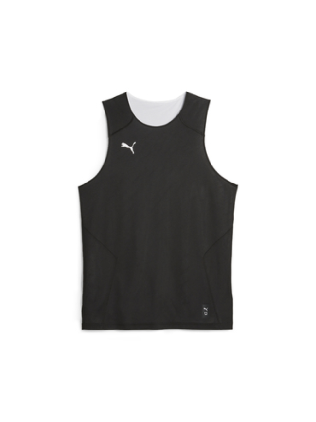 Maillot mixte adulte noir/blanc Puma Hoops Reverse