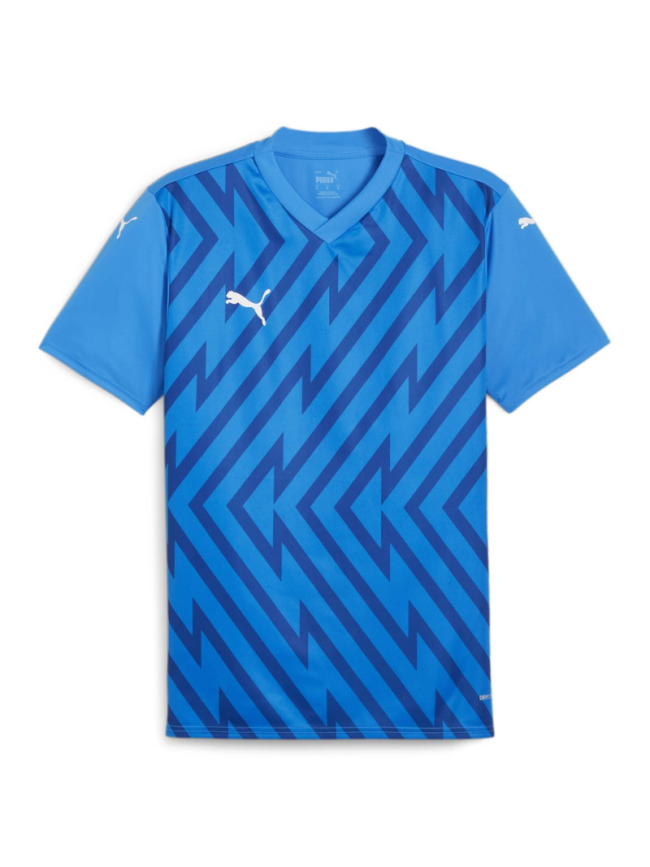 Maillot enfant bleu Puma Teamglory