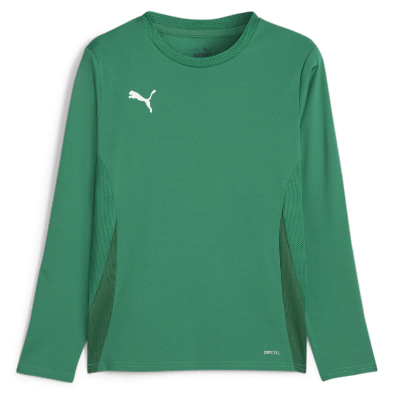Maillot ML enfant vert Puma Teamgoal