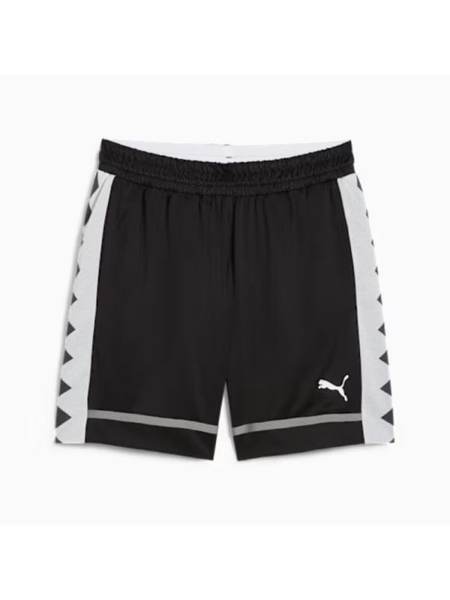 Short basketball mixte noir adulte Puma The All Jaws