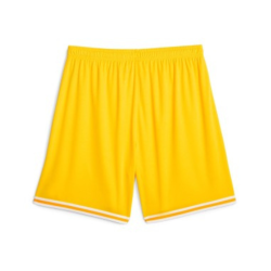 Short basketball adulte jaune Puma Hoops