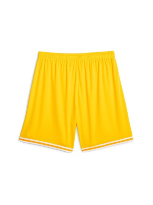 Short basketball adulte jaune Puma Hoops