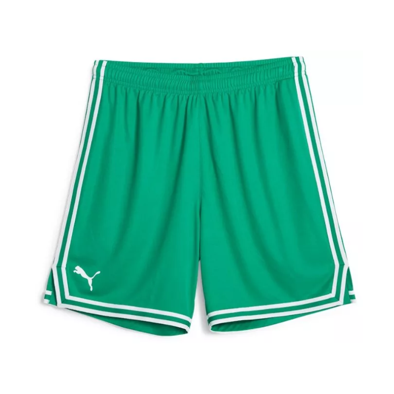 Short basketball adulte vert Puma Hoops