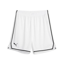 Short basketball enfant blanc Puma Hoops Jr
