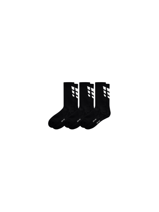 Lot de 3 paires chaussettes noir Erima 3 Wings