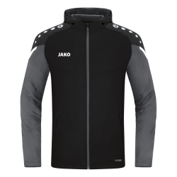 Veste capuche enfant noir Jako Performance