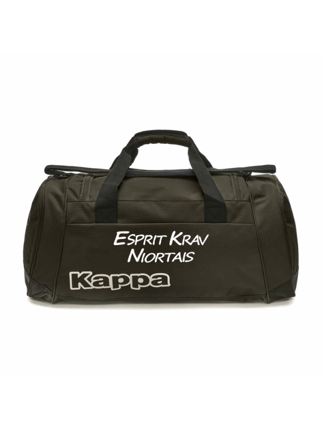 Sac de sport noir Kappa Grenno