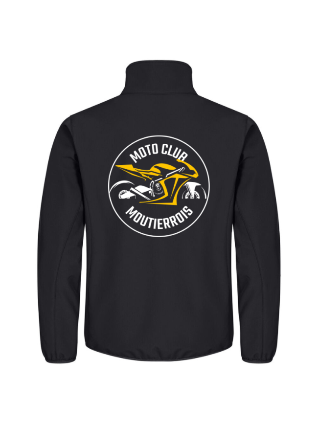 Softshell adulte noir Clique Classic
