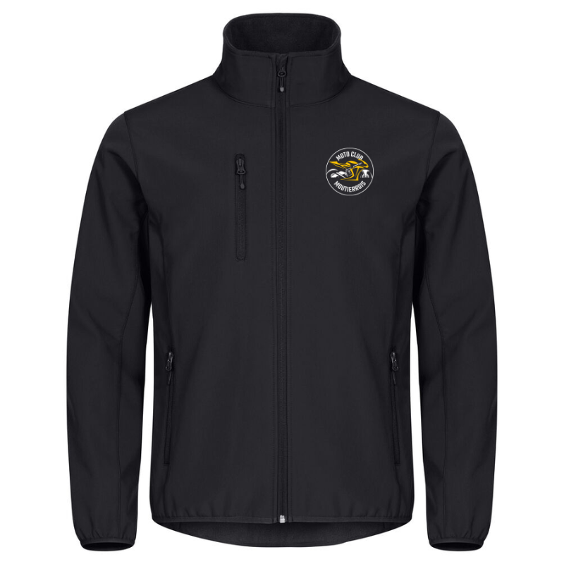 Softshell adulte noir Clique Classic