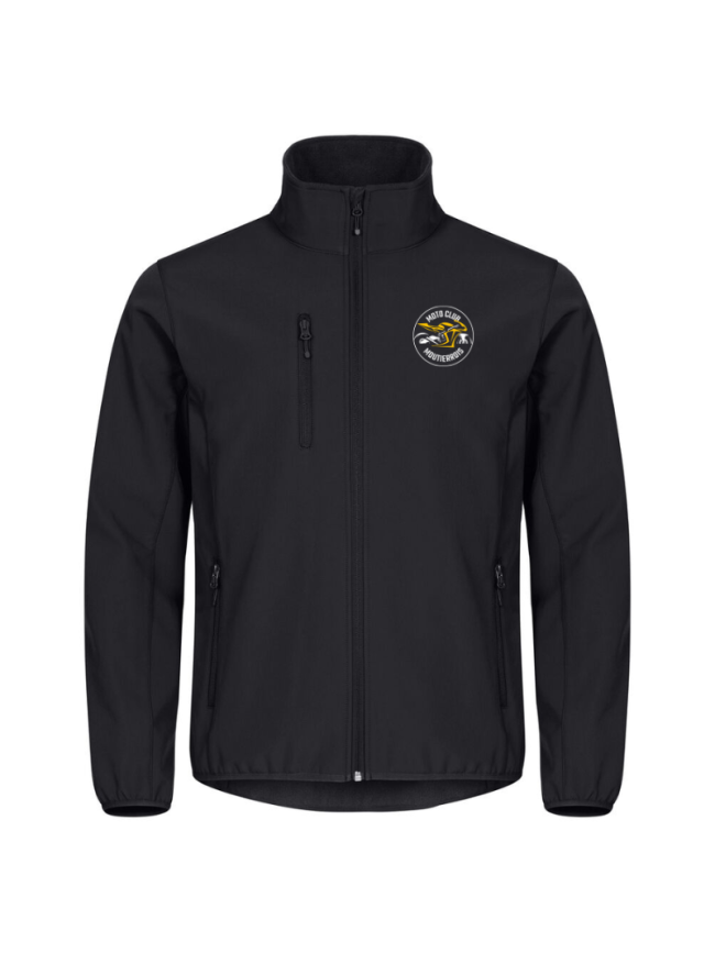 Softshell adulte noir Clique Classic