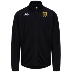 Veste training adulte noir Kappa Dolvio