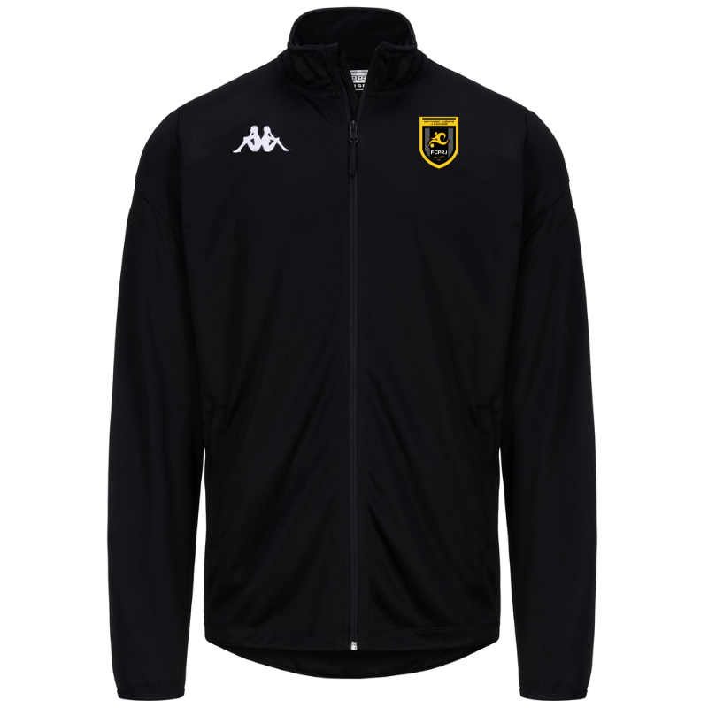 Veste training enfant noir Kappa Dolvio