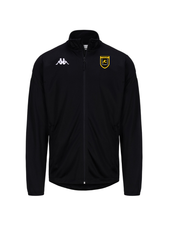 Veste training enfant noir Kappa Dolvio