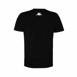 T-Shirt enfant noir Kappa Brizzo