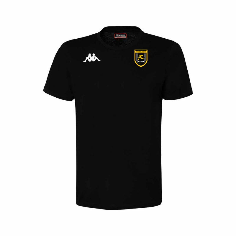 T-Shirt enfant noir Kappa Brizzo